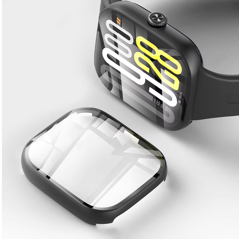 Tempered Glass+Case For Xiaomi - Smartwatch Redmi Watches avaliação e preço
