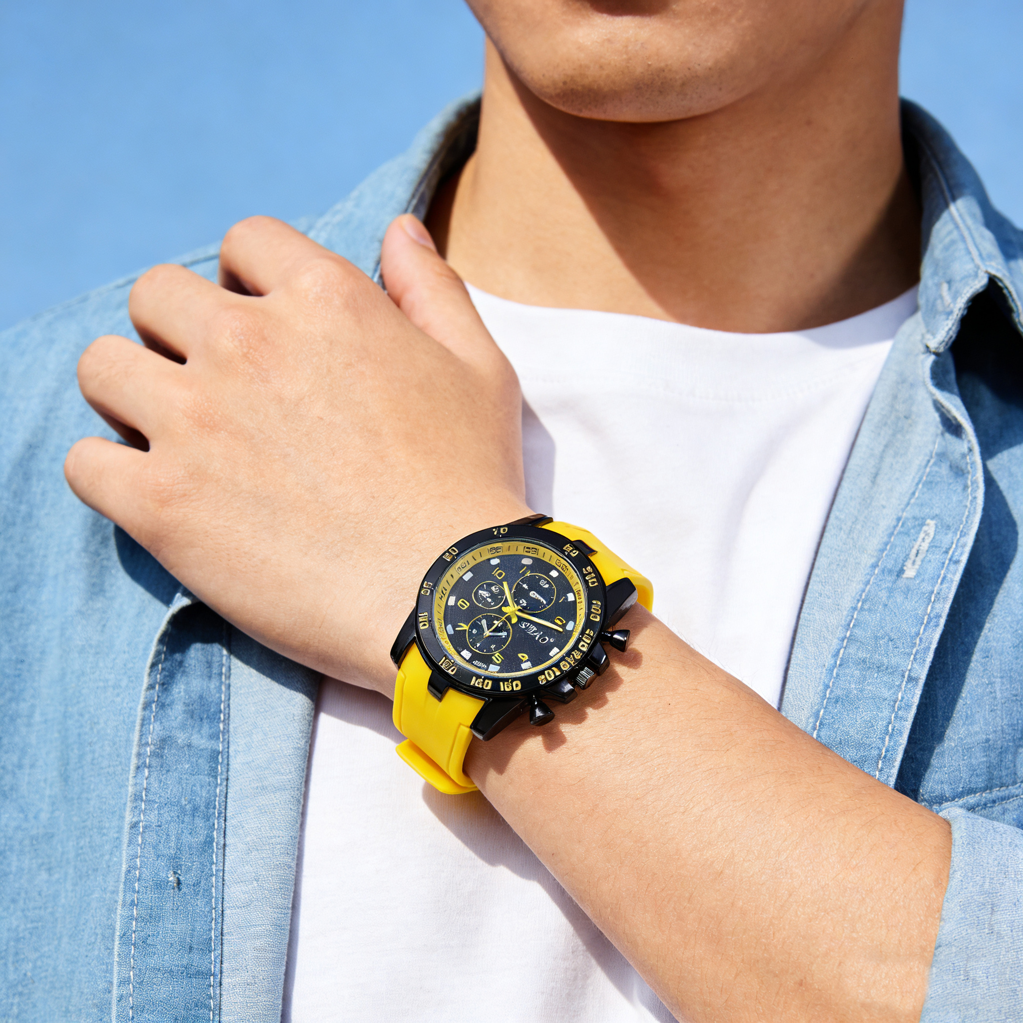 New Quartz Watches for Men and - Smartwatch New Watches For Men avaliação e preço