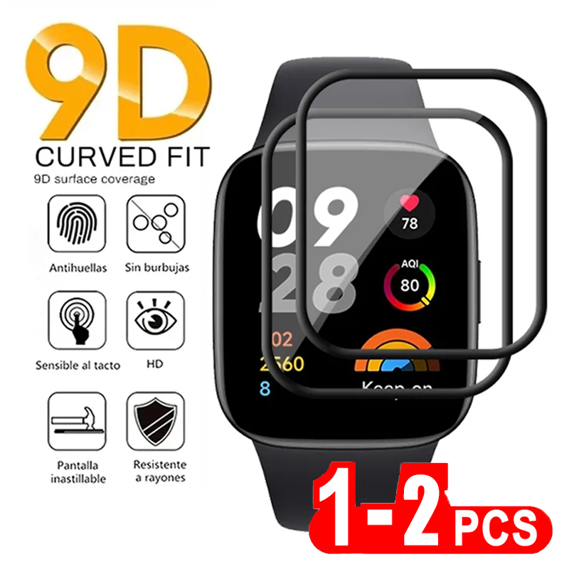 2 Pcs Tempered Glass for Redmi - Smartwatch Redmi Watches avaliação e preço