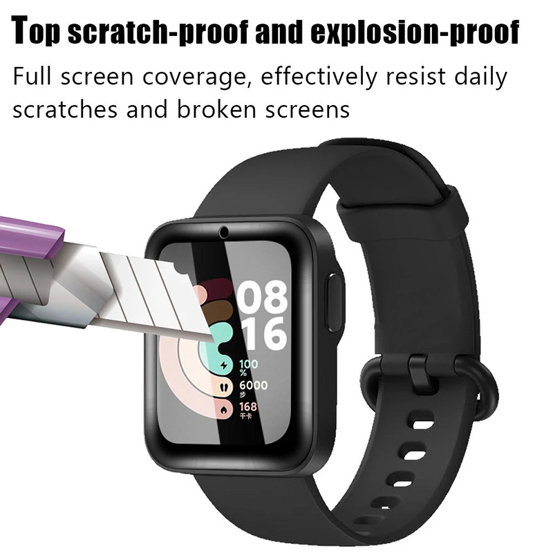 2 Pcs Tempered Glass for Redmi - Smartwatch Redmi Watches avaliação e preço