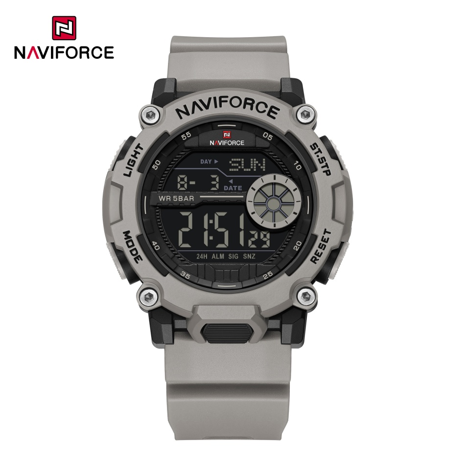 New NAVIFORCE Men's 5ATM Water - Tide Watch Surf avaliação e preço
