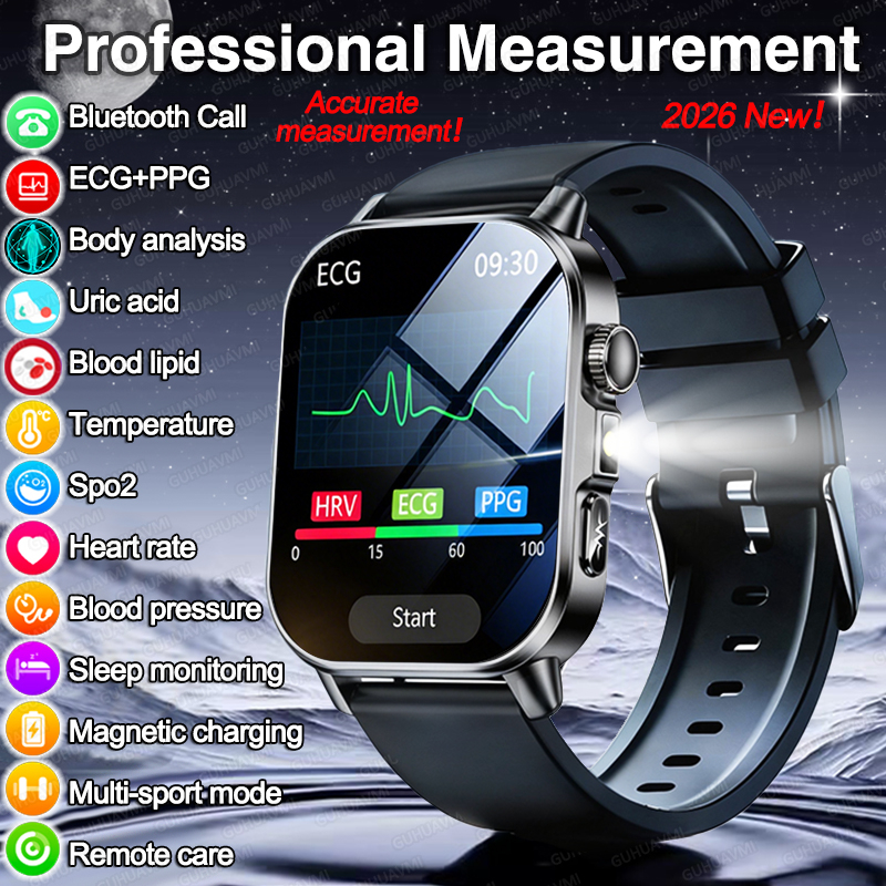 2026 Original Men Health Accur - Smartwatch Professional Watches For Men avaliação e preço