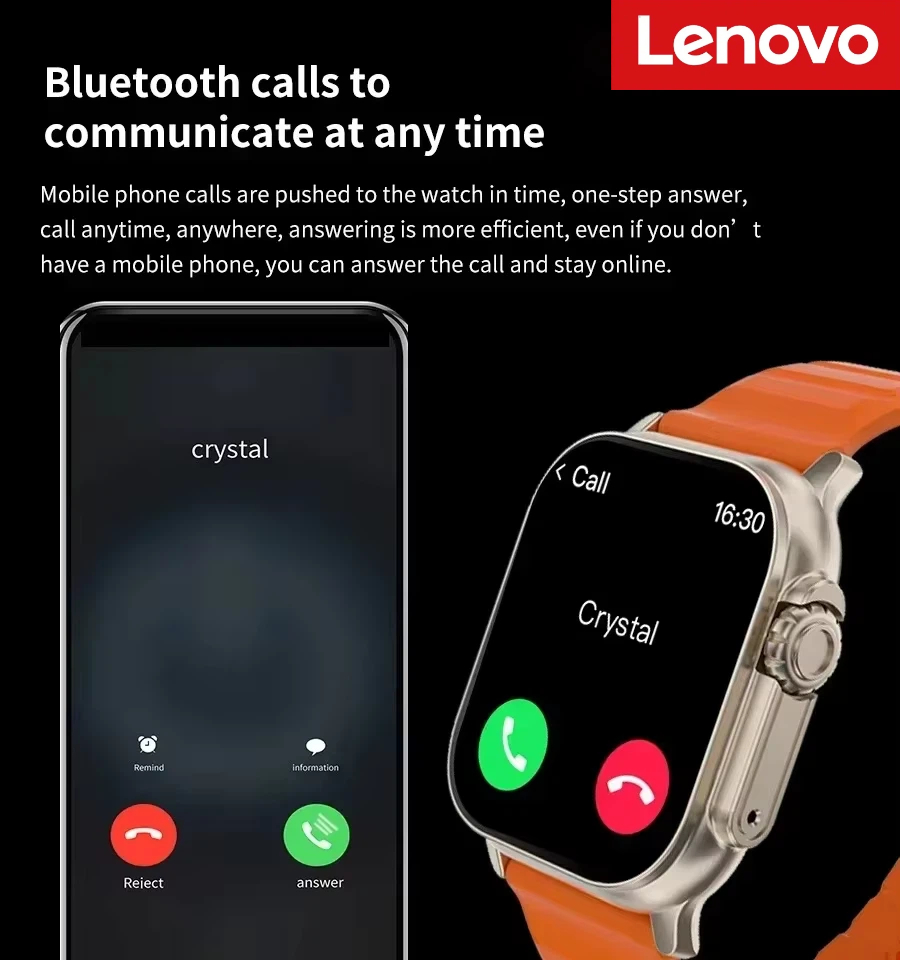 Lenovo C90 Ultra 2 Smart Watch - Smartwatch Professional Watches For Men avaliação e preço