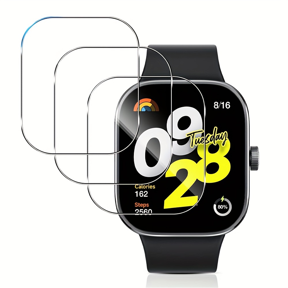 3-5Pcs Premium Tempered Glass  - Smartwatch Redmi Watches avaliação e preço