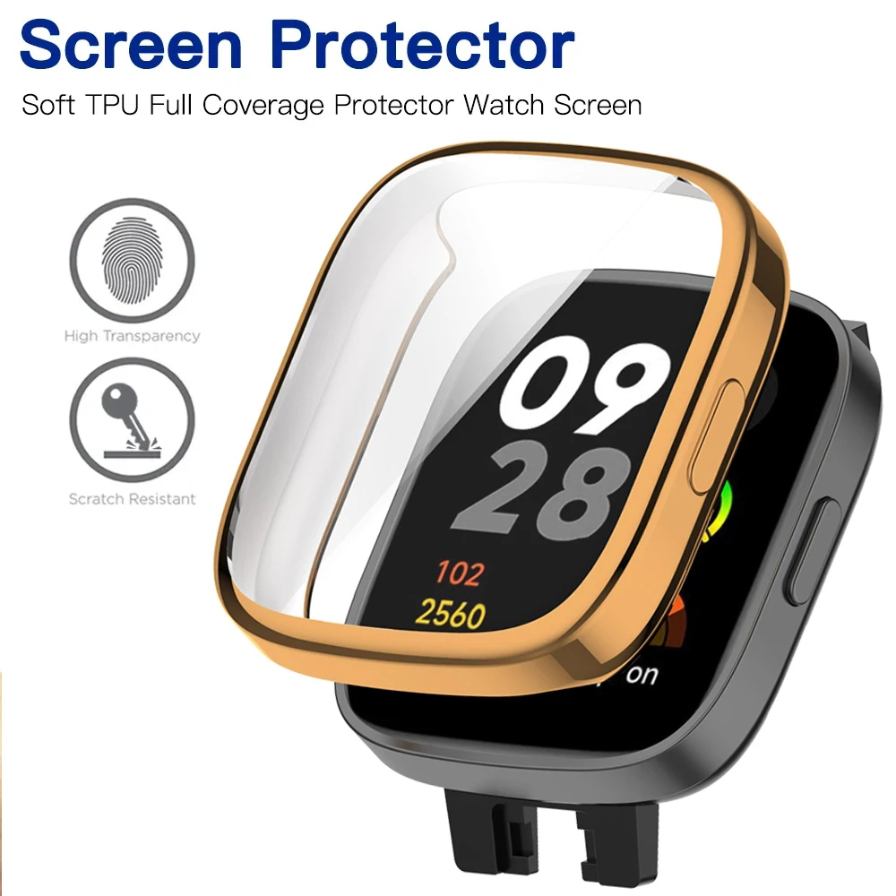 TPU Screen Protector Cover For - Smartwatch Redmi Watches avaliação e preço