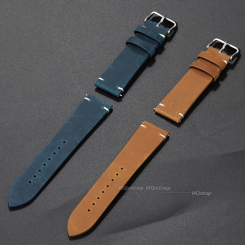 Handmade Leather Watchband 18m - Seiko Watches Smartwatch avaliação e preço
