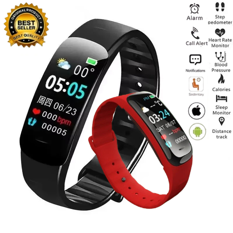 C1 Plus Smart Watch Fitness Tr - Smartwatch Watches Girls avaliação e preço