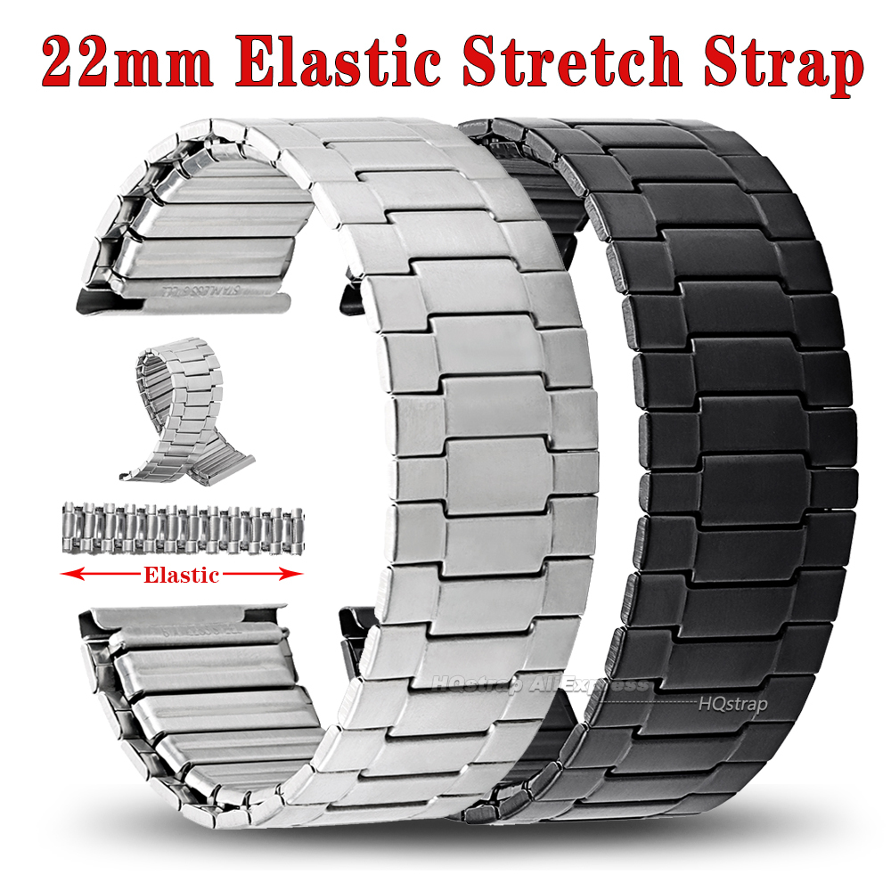 Elastic Steel Watch Strap 22mm - Seiko Watches Smartwatch avaliação e preço