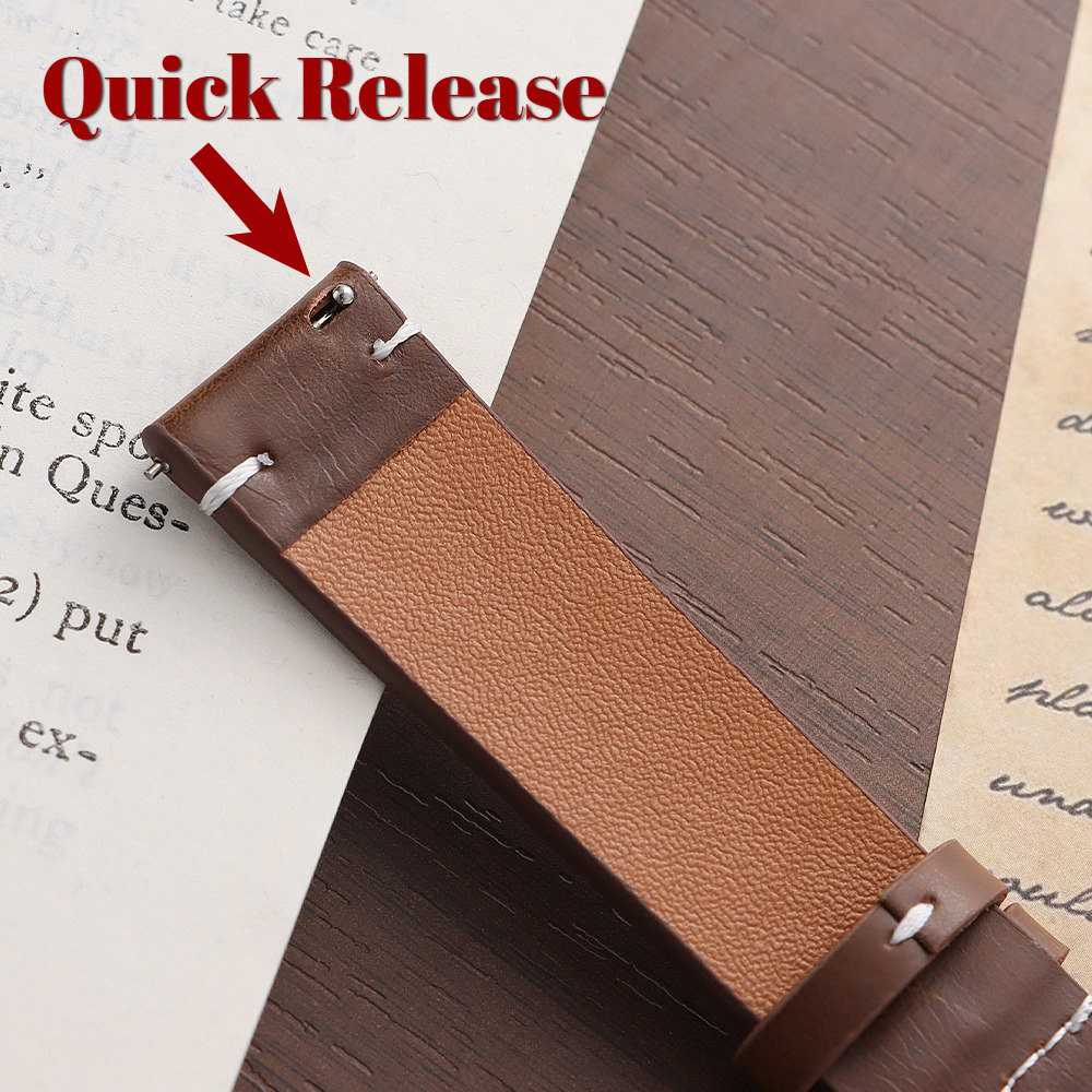 PU Leather Watch Strap 18mm 20 - Seiko Watches Smartwatch avaliação e preço