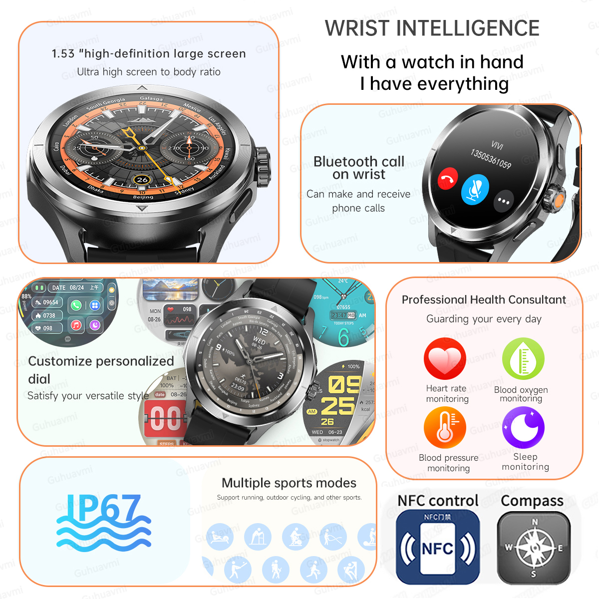 Original S4 Ultra GPS Smart Wa - Smartwatch Professional Watches For Men avaliação e preço
