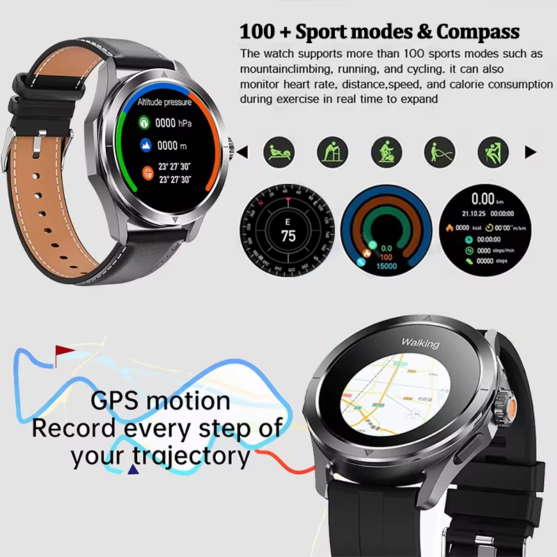 Original S4 Ultra GPS Smart Wa - Smartwatch Professional Watches For Men avaliação e preço