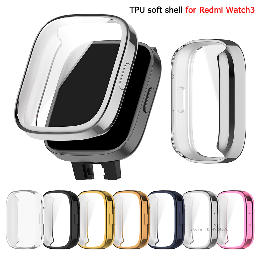 TPU Soft Silicone Case Glass F - Smartwatch Redmi Watches avaliação e preço