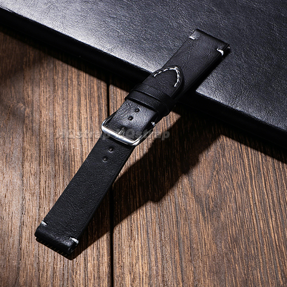 Oil Wax Leather Watch Strap 18 - Seiko Watches Smartwatch avaliação e preço