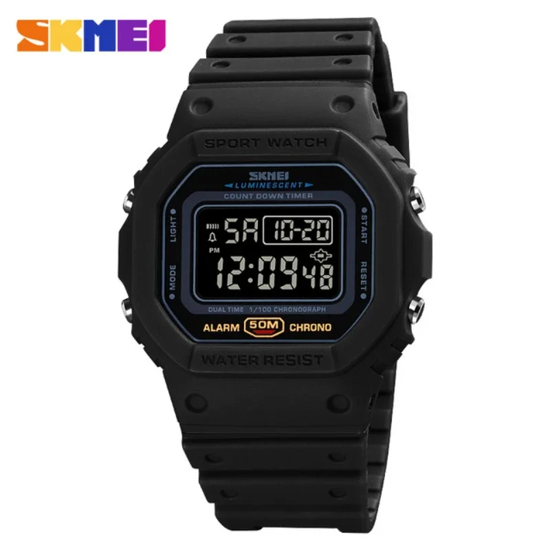 SKMEI 1628 Luxury Digital Men  - Tide Watch Surf avaliação e preço