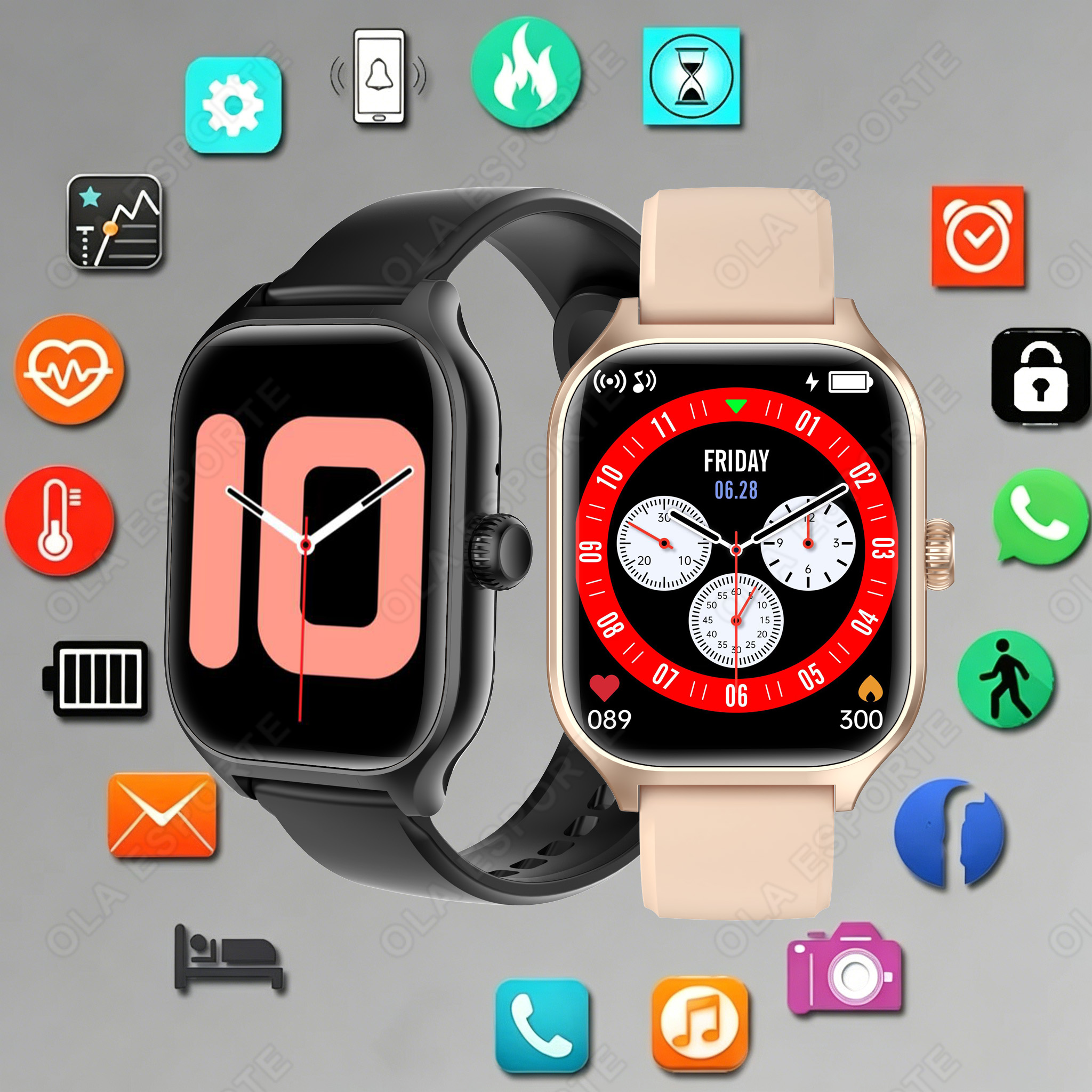 Smartwatch Men Women Wristwatc - Smartwatch Watches Birthday Gift For Men avaliação e preço