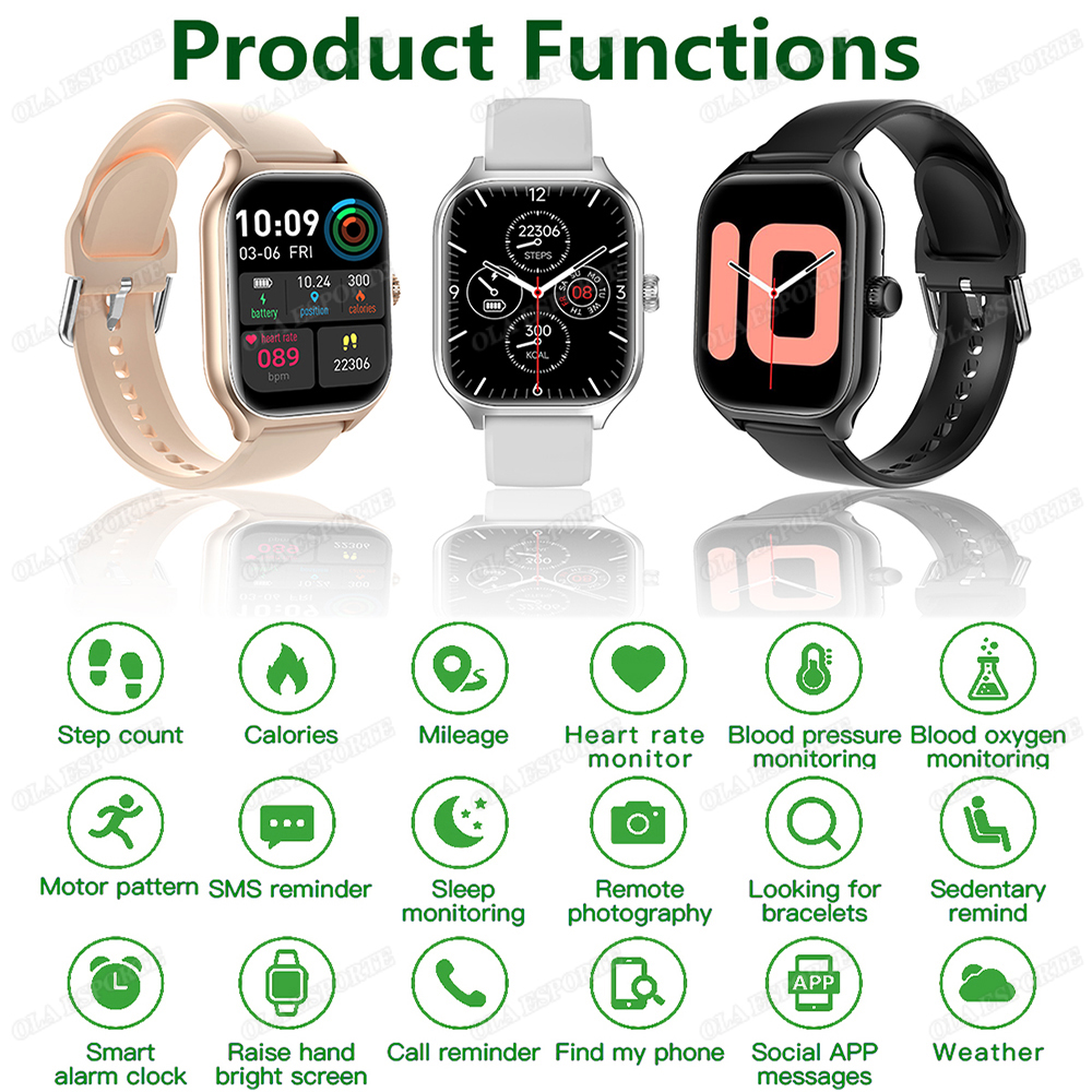 Smartwatch Men Women Wristwatc - Smartwatch Watches Birthday Gift For Men avaliação e preço
