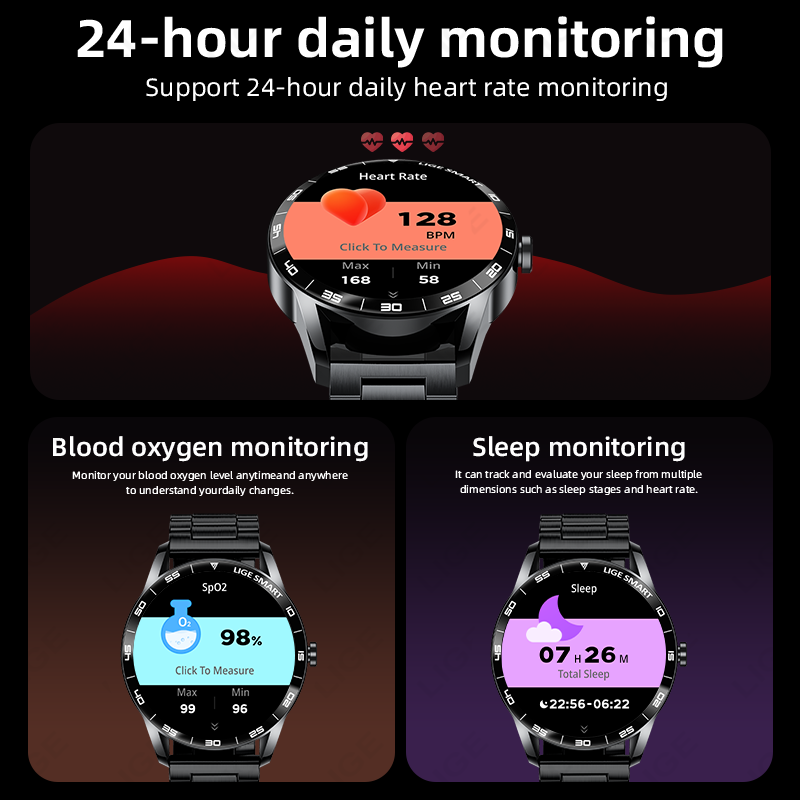 LIGE New Men's Smart Watch 1.3 - Smartwatch Watches Birthday Gift For Men avaliação e preço