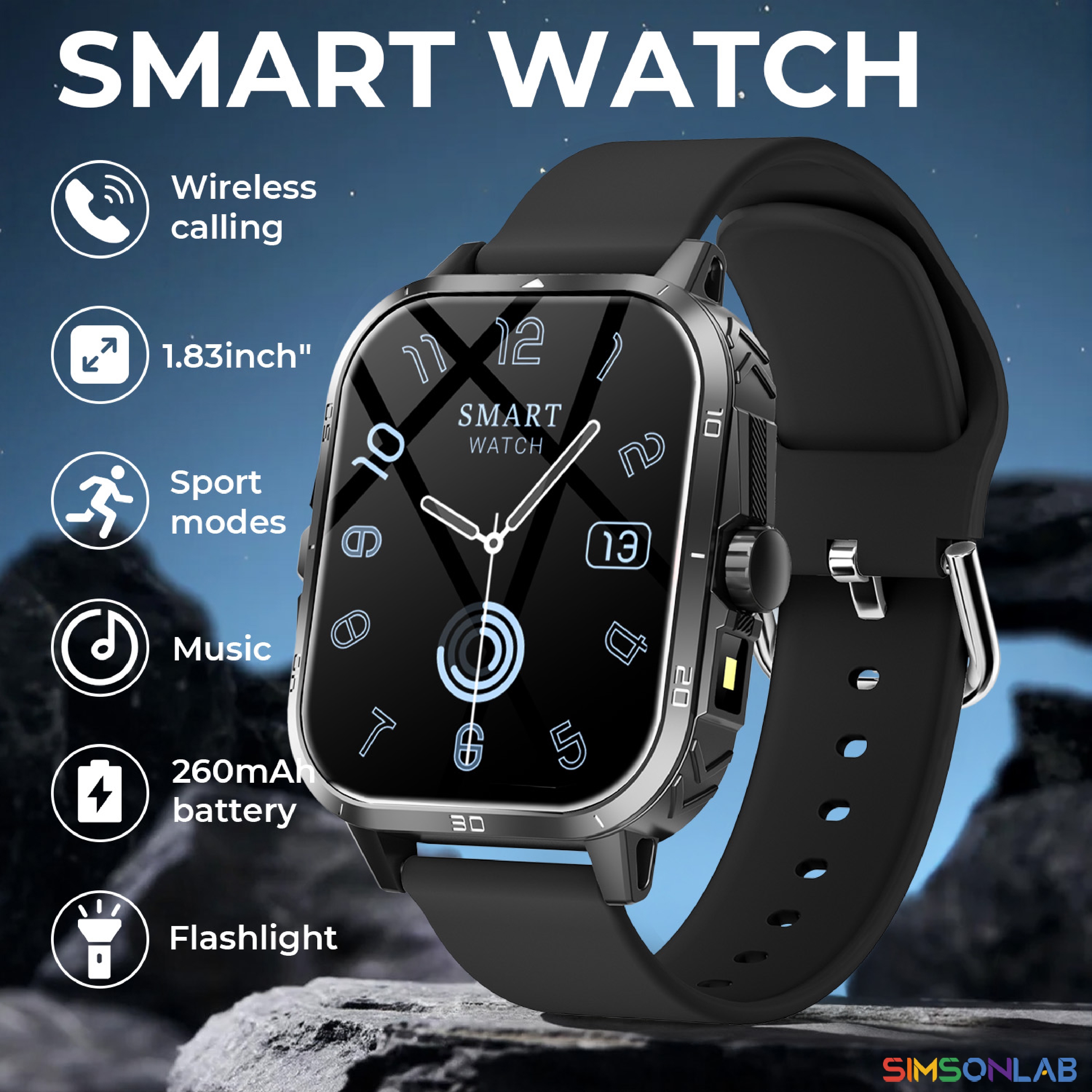2026 New Smartwatch Men Women  - Smartwatch Watches Birthday Gift For Men avaliação e preço