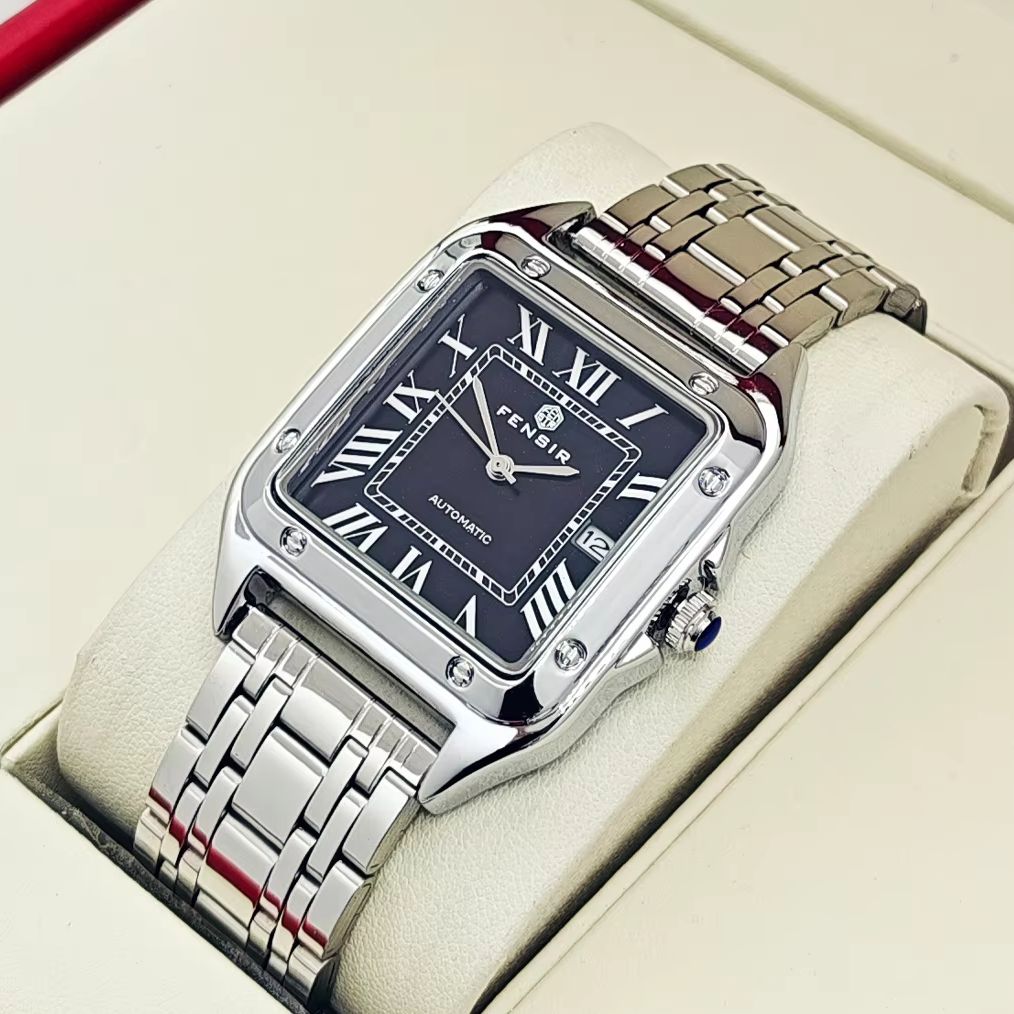 Luxury Square Watch for Men, C - Smartwatch Watches Best Gift For Men avaliação e preço