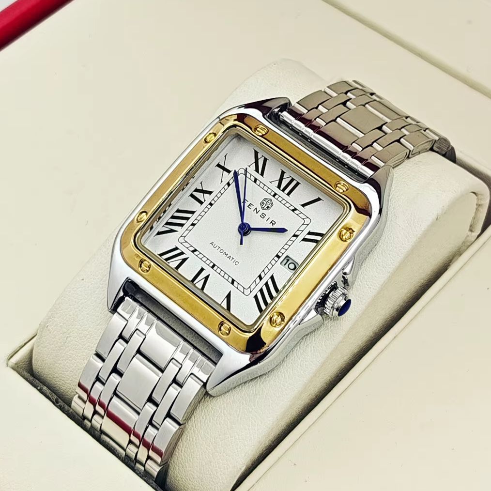 Luxury Square Watch for Men, C - Smartwatch Watches Best Gift For Men avaliação e preço