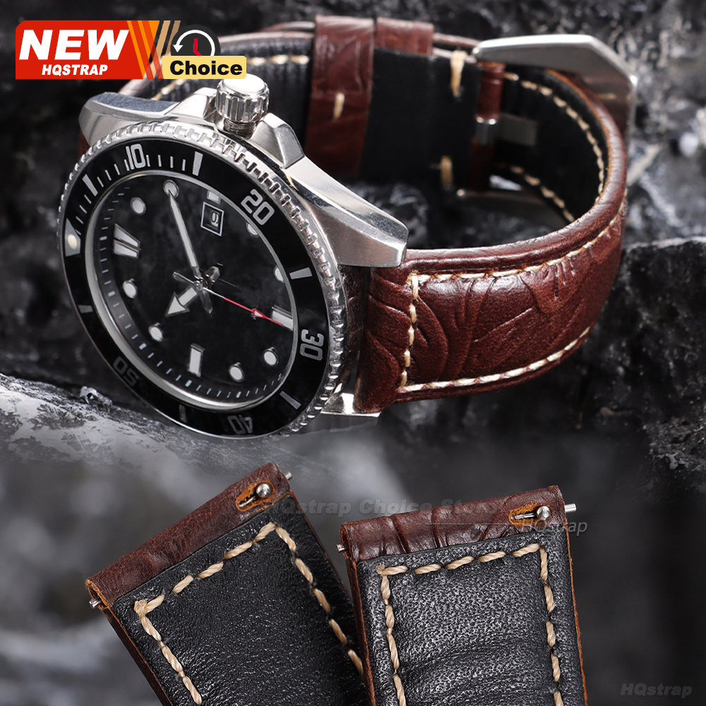 New Printed Style Oil Wax Watc - Seiko Watches Smartwatch avaliação e preço