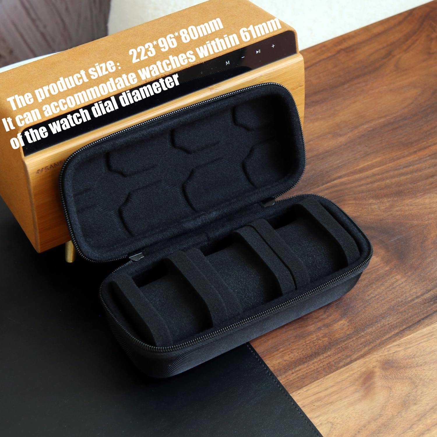 Watch Box Organizer For Men or - Watches Not Smartwatch avaliação e preço