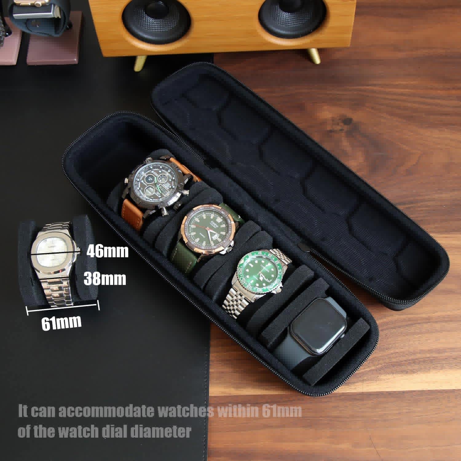 Watch Box Organizer For Men or - Watches Not Smartwatch avaliação e preço