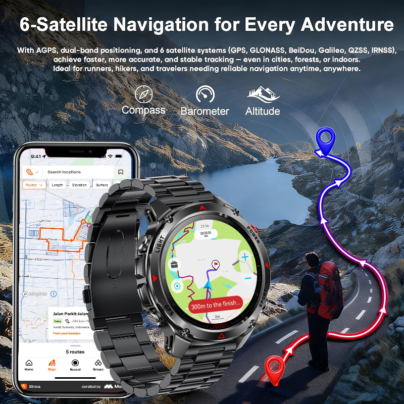 T-Rex 3 Pro Military Grade AGP - Smartwatch Professional Watches For Men avaliação e preço
