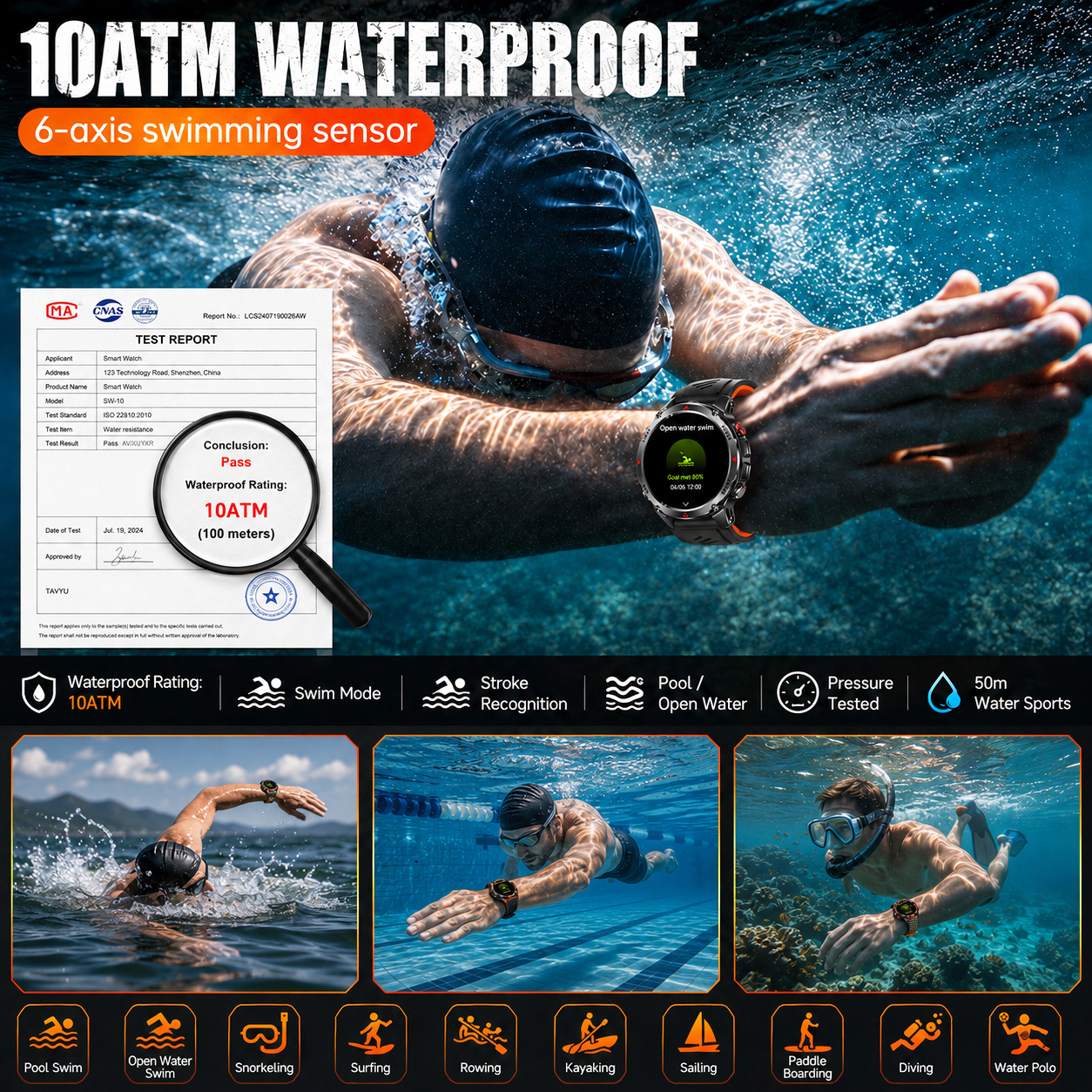 T-Rex 3 Pro Military Grade AGP - Smartwatch Professional Watches For Men avaliação e preço