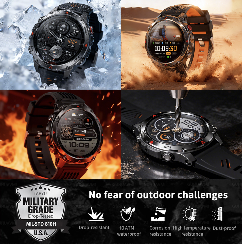 T-Rex 3 Pro Military Grade AGP - Smartwatch Professional Watches For Men avaliação e preço