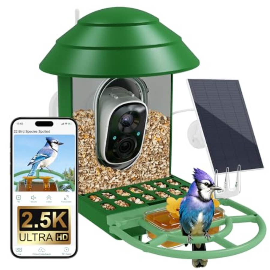 Bird Feeder with Camera for Ou - Smartwatch I Watches avaliação e preço