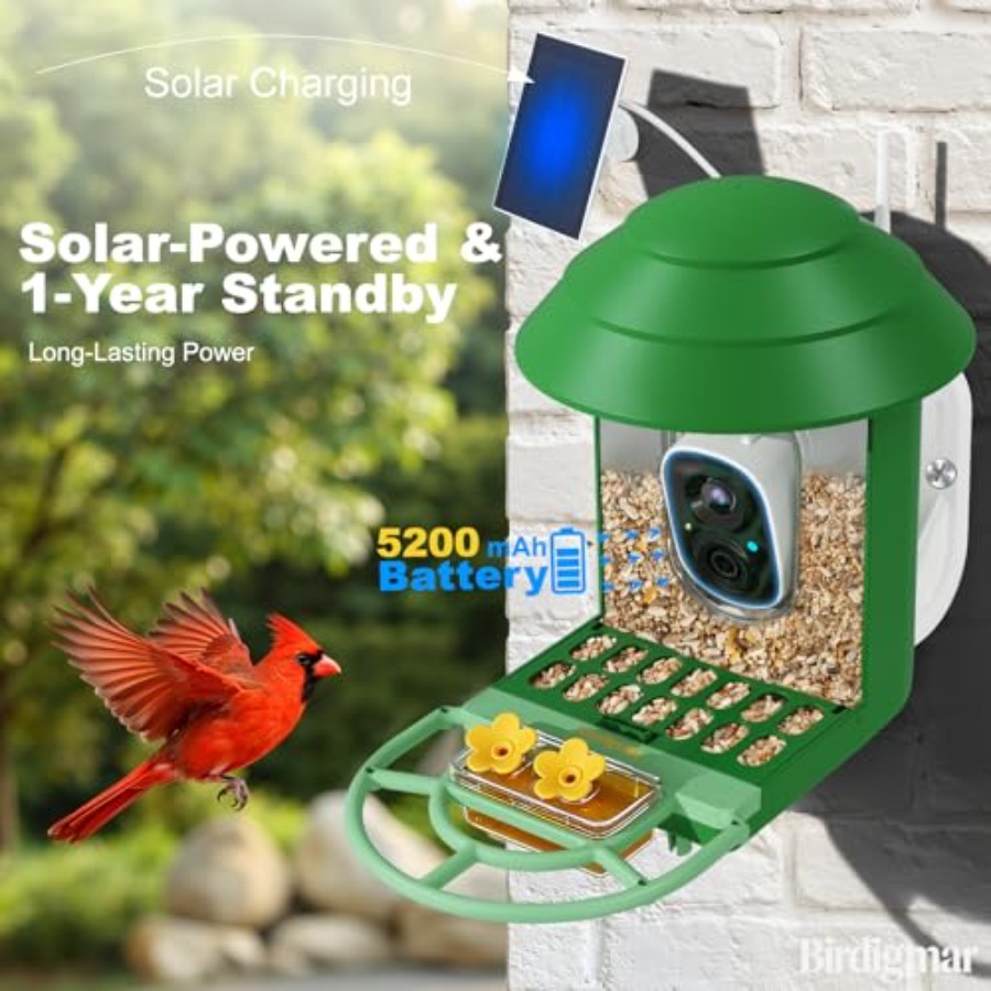Bird Feeder with Camera for Ou - Smartwatch I Watches avaliação e preço