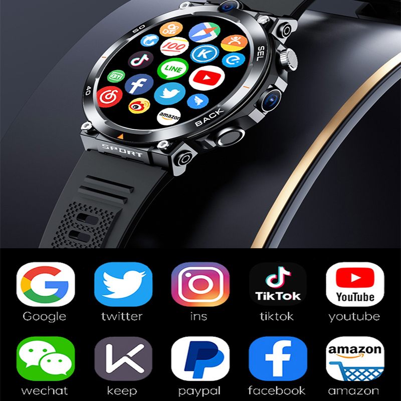New Google Play 1.39-inch 4G N - Smartwatch Watches For Women With Gps avaliação e preço