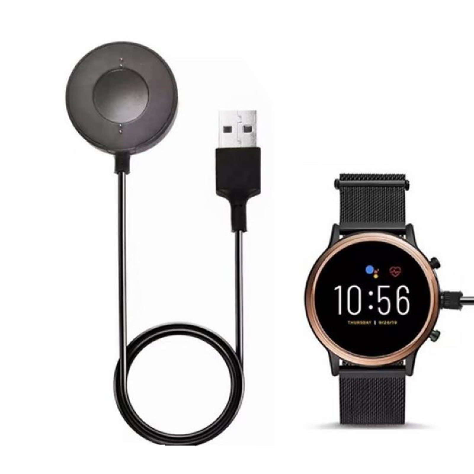 Wireless Charging Cable Dock M - Fossil Watches Smartwatch Charger avaliação e preço