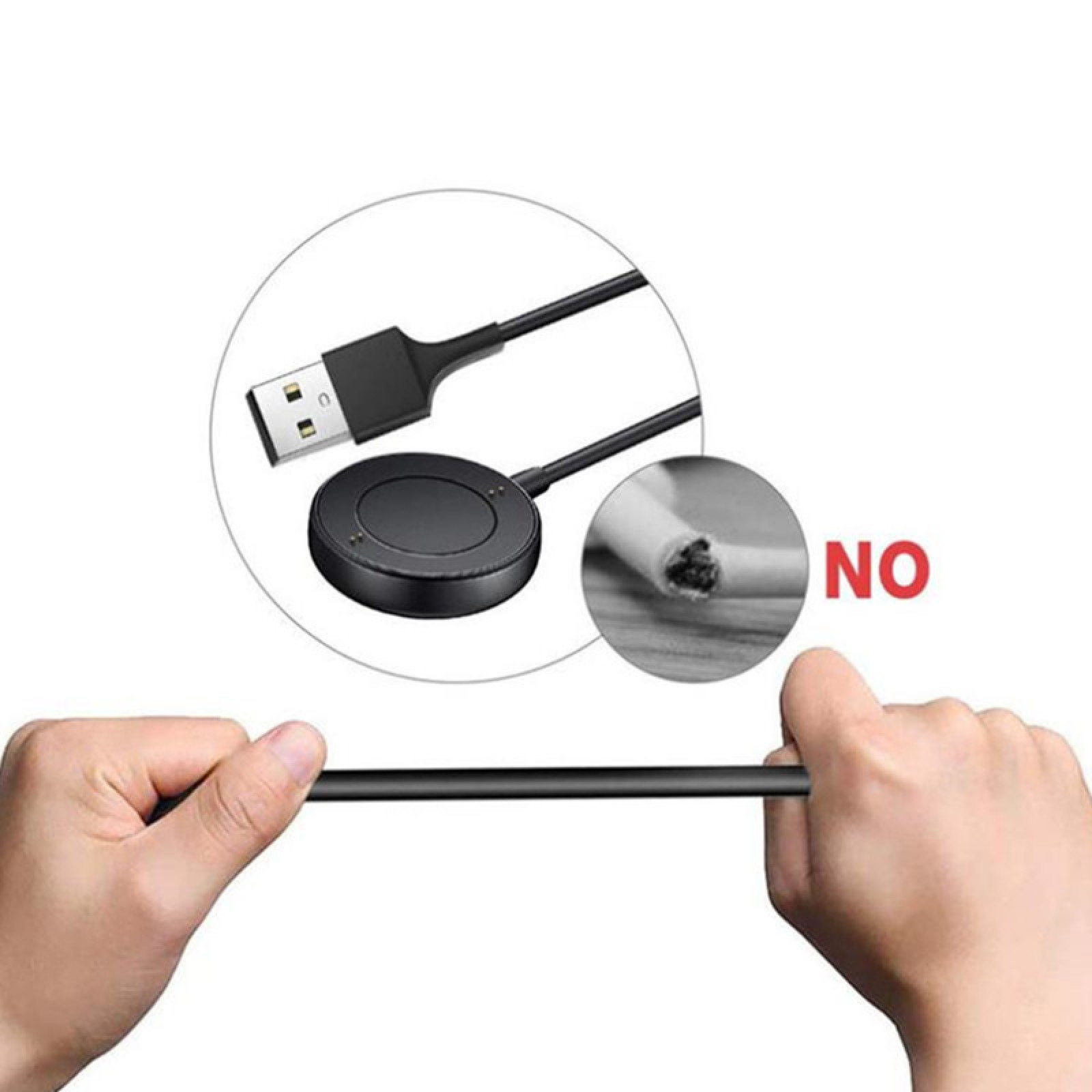 Wireless Charging Cable Dock M - Fossil Watches Smartwatch Charger avaliação e preço