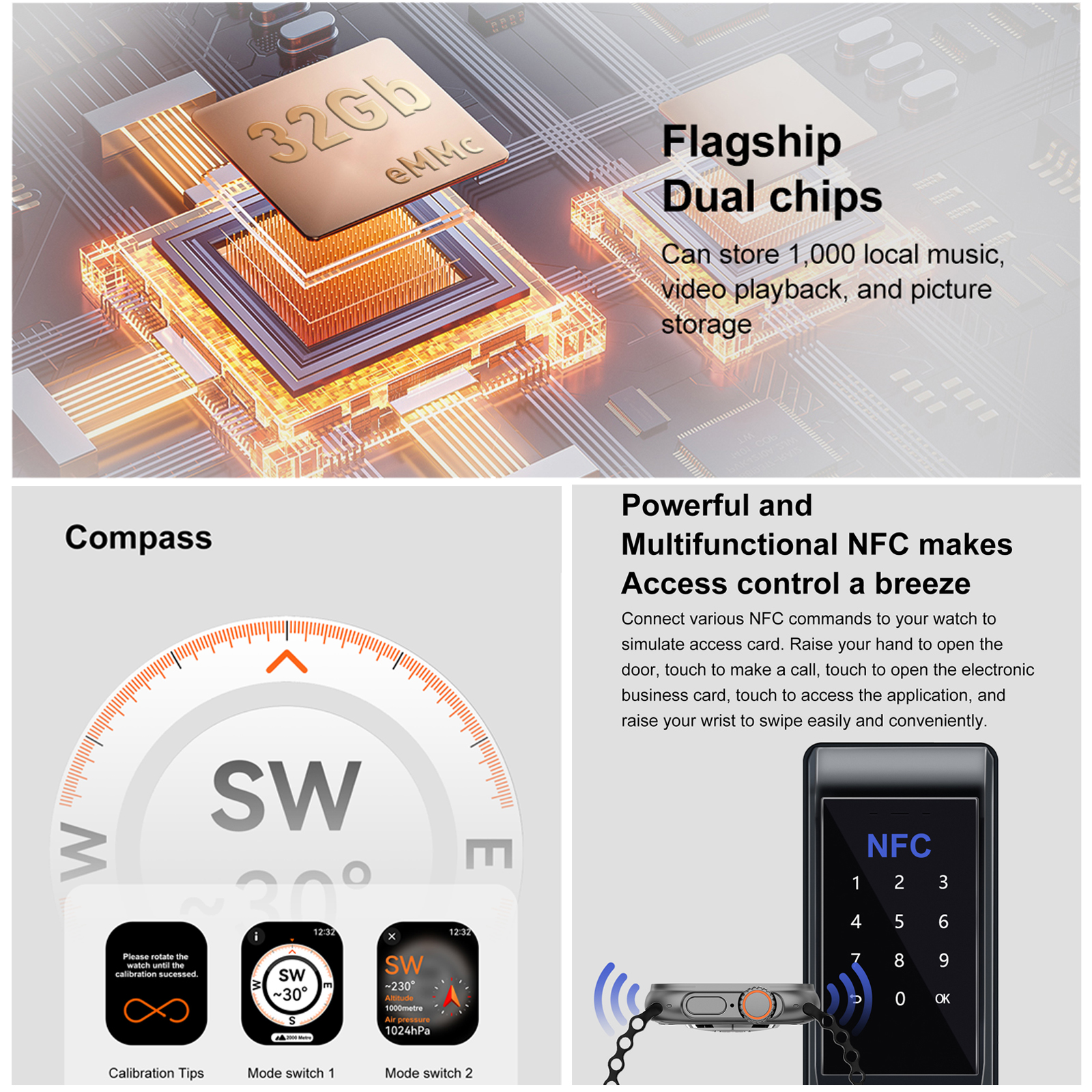 2026 New DT Ultra 3 Smart Watc - Smartwatch Professional Watches For Men avaliação e preço