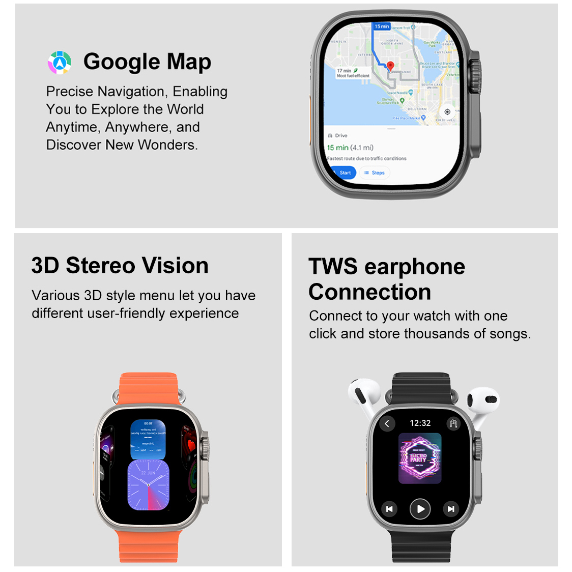 2026 New DT Ultra 3 Smart Watc - Smartwatch Professional Watches For Men avaliação e preço