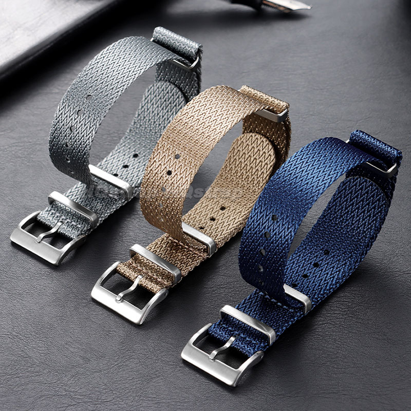 Canvas Nylon Watch Band 18mm 2 - Seiko Watches Smartwatch avaliação e preço
