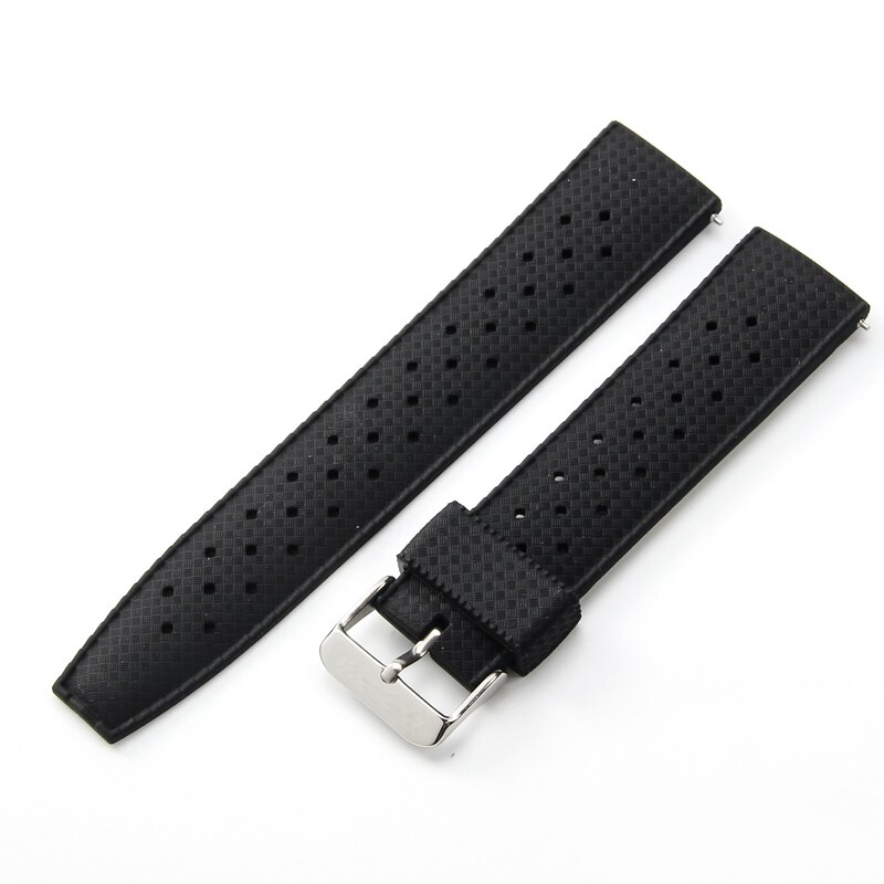 New Tropical Rubber Strap for  - Seiko Watches Smartwatch avaliação e preço
