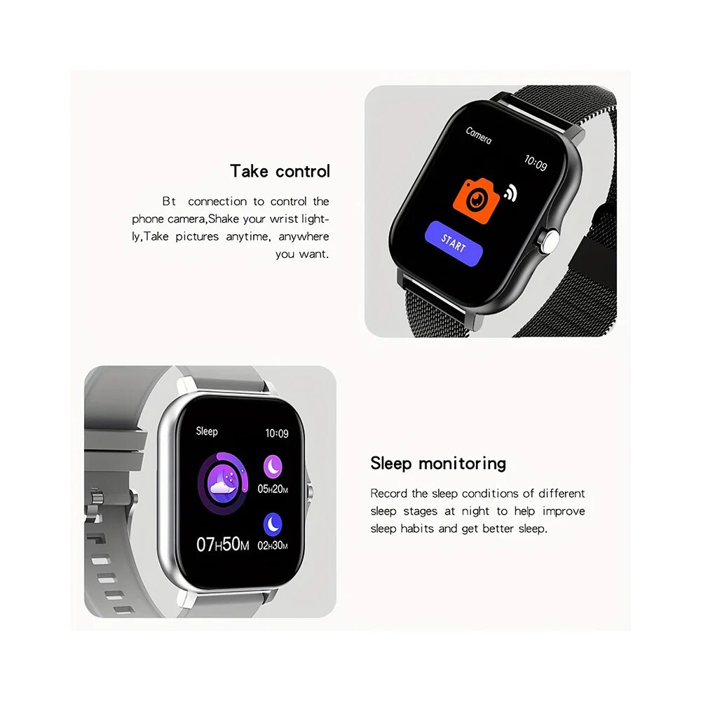 Smartwatch for Android Phone 1 - Smartwatch Watches Birthday Gift For Men avaliação e preço