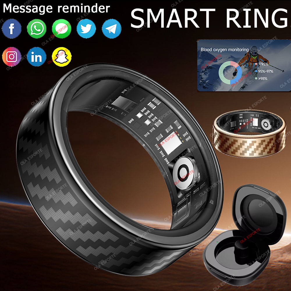 Newest Smart Ring Call Message - Smartwatch New Watches For Men avaliação e preço