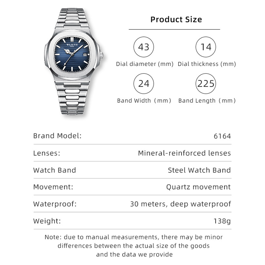 Best Selling Luxury Men's Watc - Smartwatch Watches Best Gift For Men avaliação e preço