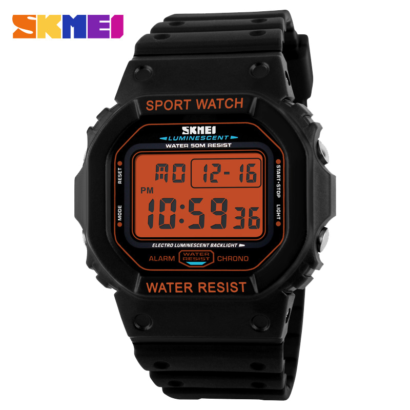 SKMEI Digital Men's Watches Ch - Tide Watch Surf avaliação e preço
