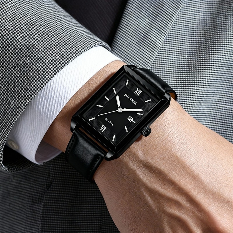 Casual Leather Men's Watches F - Smartwatch New Watches For Men avaliação e preço