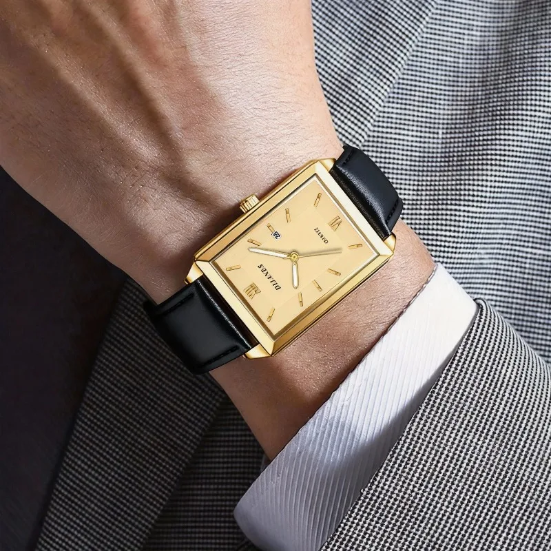 Casual Leather Men's Watches F - Smartwatch New Watches For Men avaliação e preço