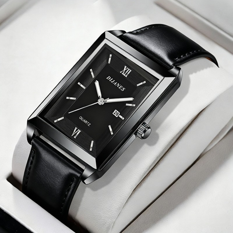 Casual Leather Men's Watches F - Smartwatch New Watches For Men avaliação e preço