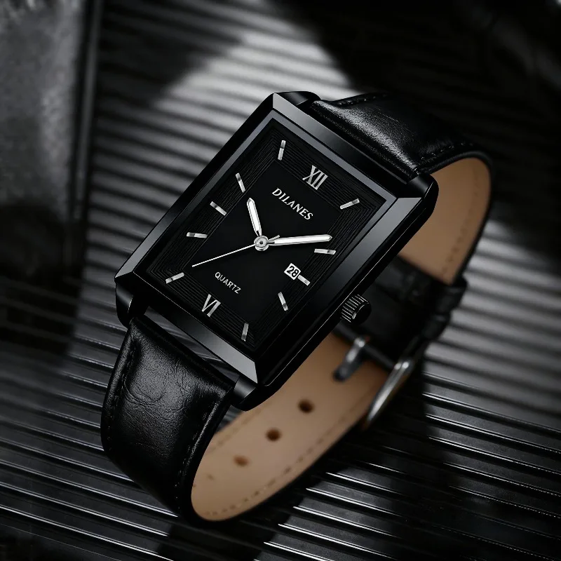Casual Leather Men's Watches F - Smartwatch New Watches For Men avaliação e preço