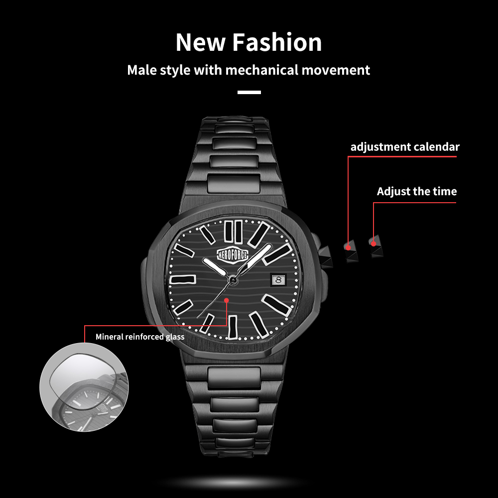 HEROFORCE Sapphire Casual Fash - Watches Not Smartwatch avaliação e preço