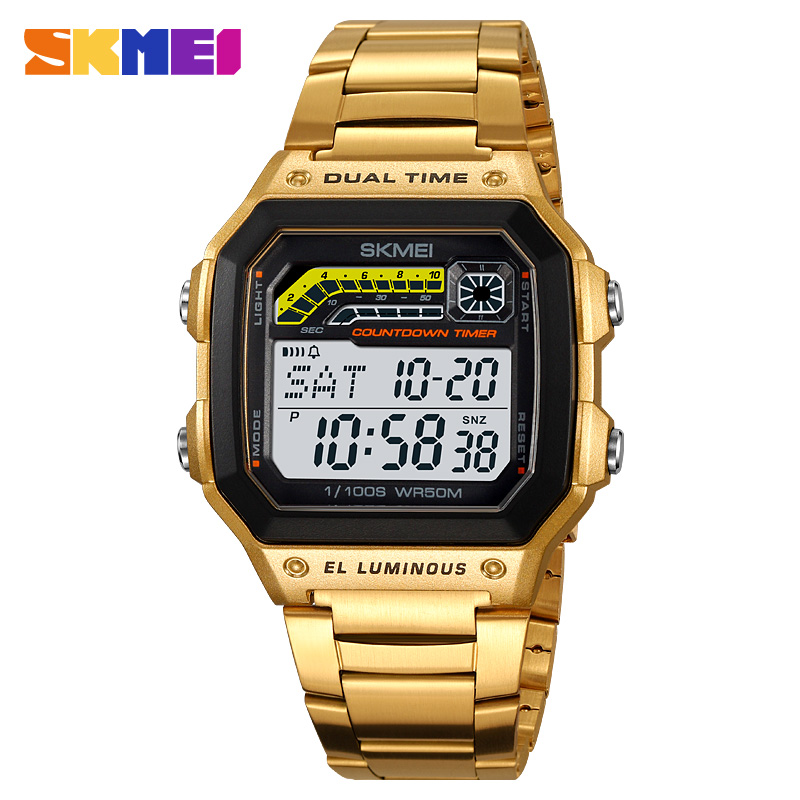 SKMEI 2307 Luxury Waterproof D - Tide Watch Surf avaliação e preço