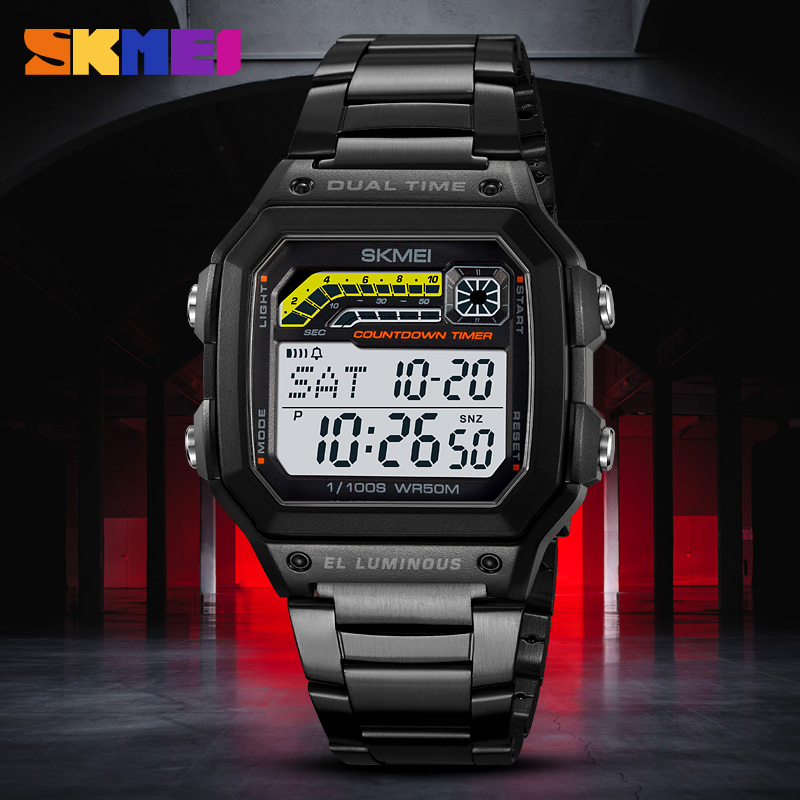 SKMEI 2307 Luxury Waterproof D - Tide Watch Surf avaliação e preço